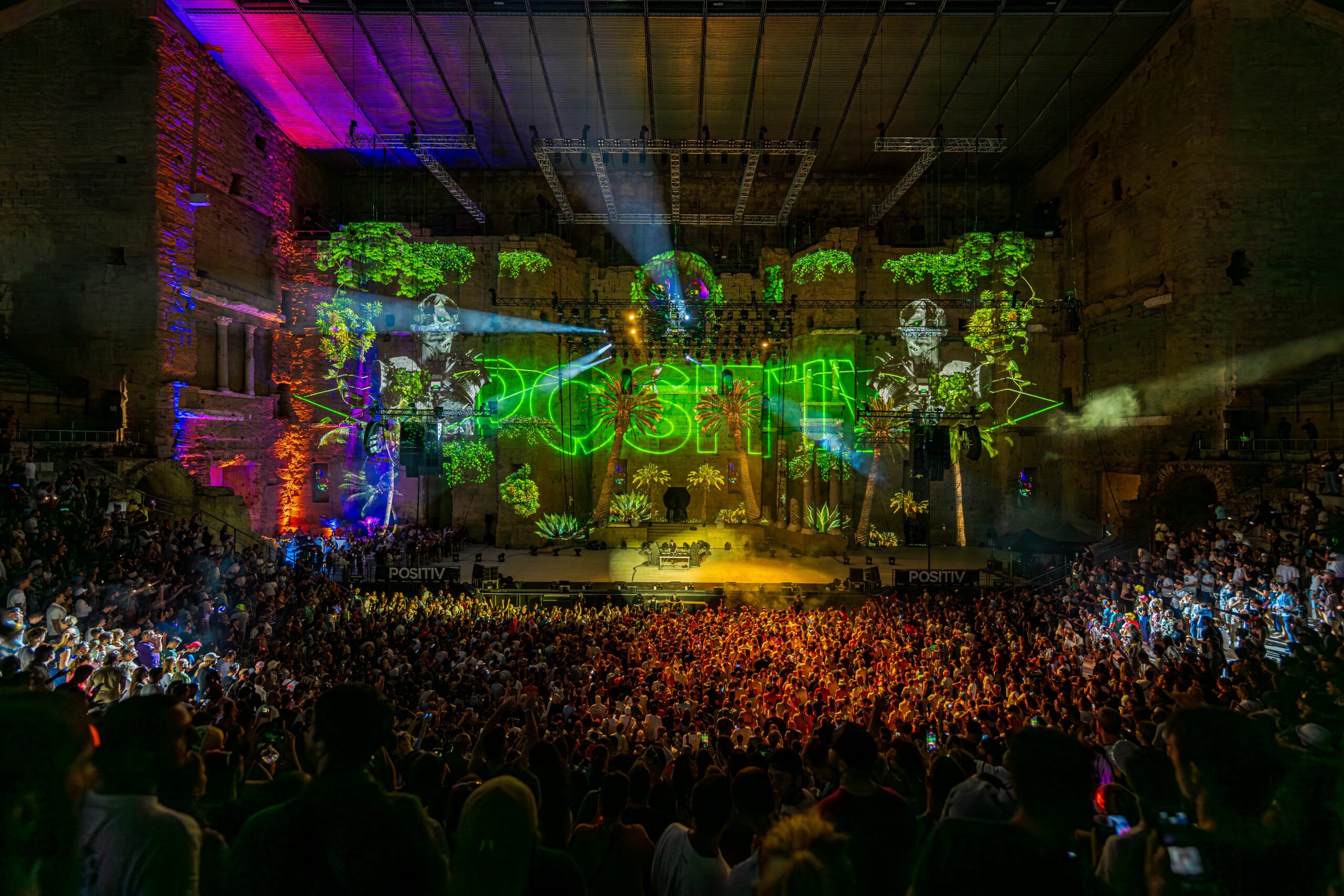 Le POSITIV Festival réunit 25 000 spectateurs au Théâtre Antique d’Orange : Un week-end électro inoubliable !