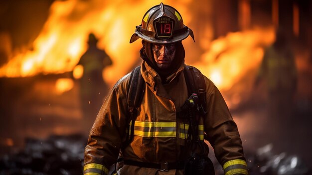 Miraculé des flammes et brûlé à 70%, il devient pompier volontaire !
