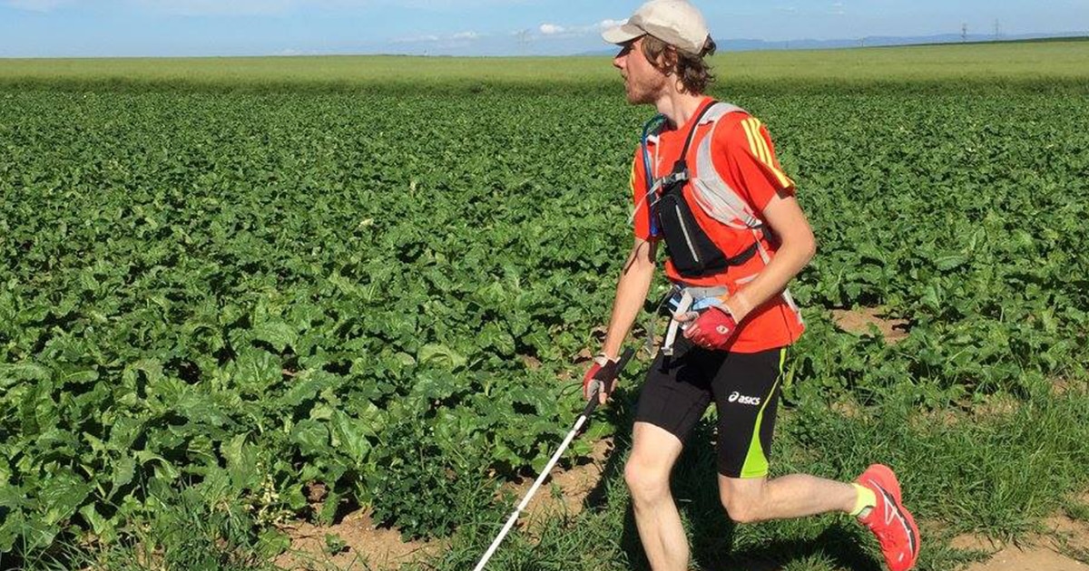 Clement Gass, non-voyant, a réussi un exploit au 20km de Paris !