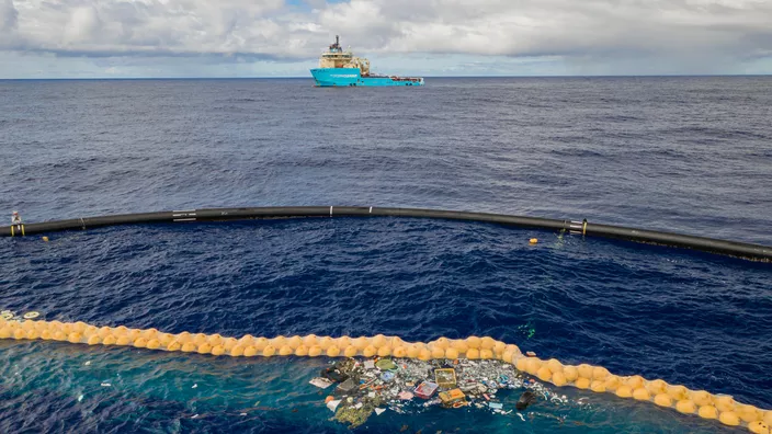 The Ocean Cleanup : 11,5 millions de kilos de déchets ramassés en 2024 !