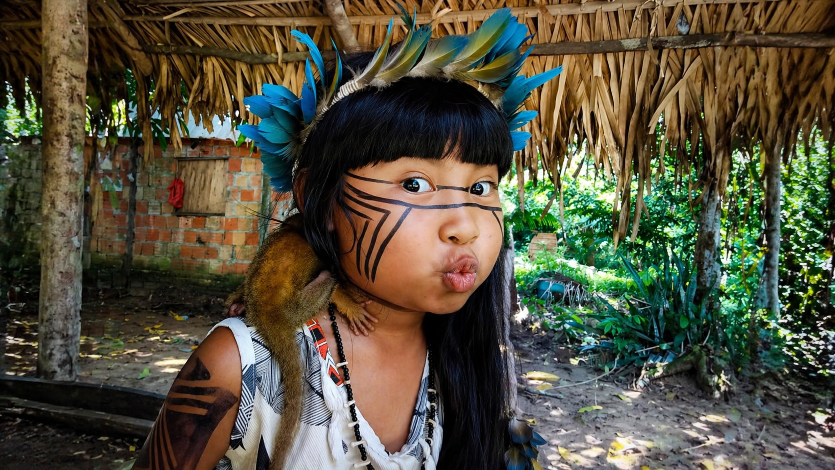 À 6 ans, elle est la voix des peuples autochtones d&rsquo;Amazonie