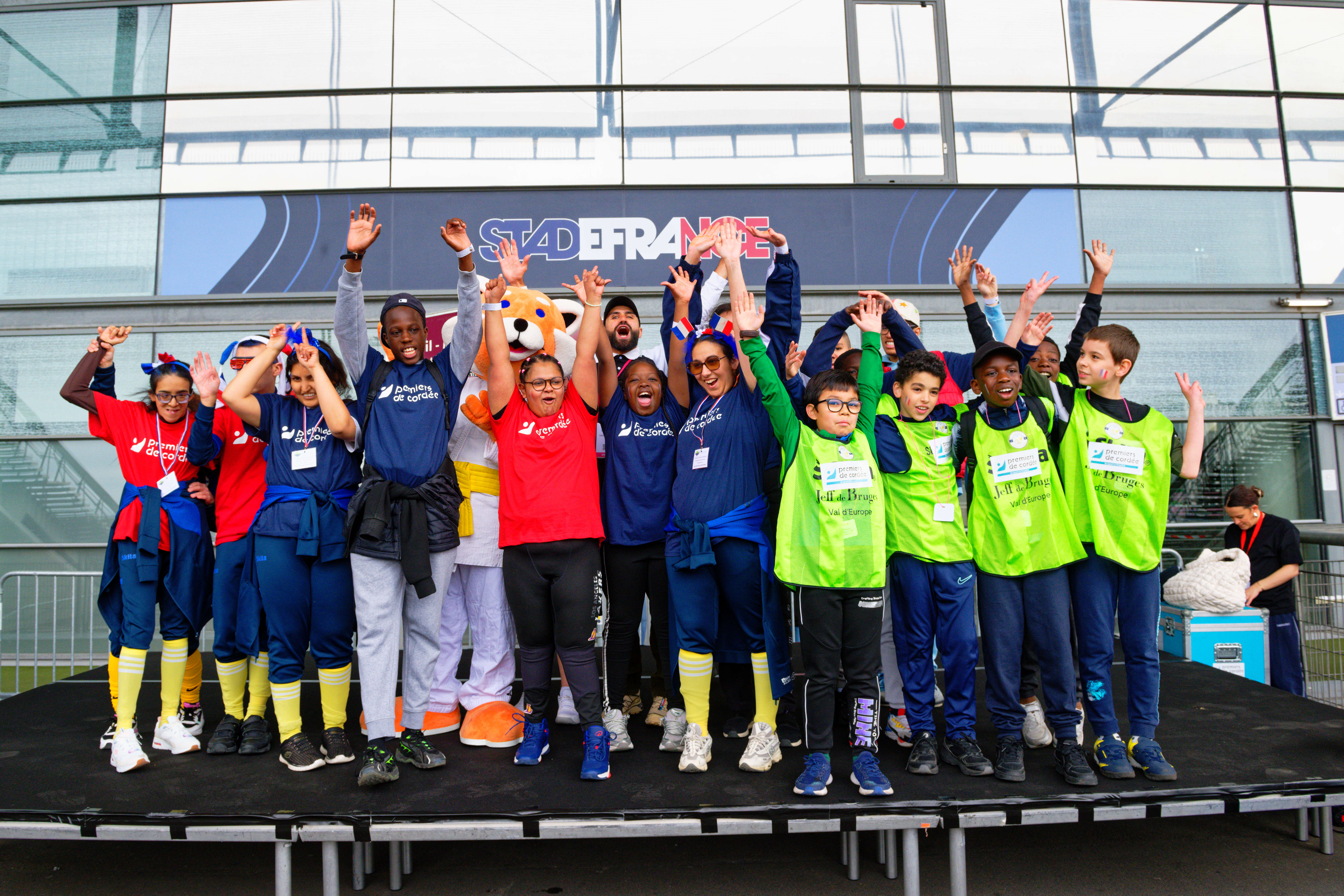 Au Stade de France, une bouffée d’air pour les enfants malades